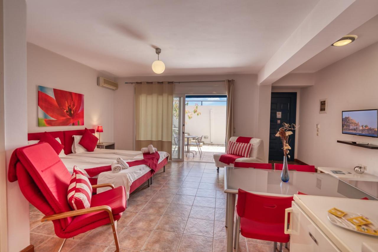 Glyfa Corfu Apartments برباتي المظهر الخارجي الصورة